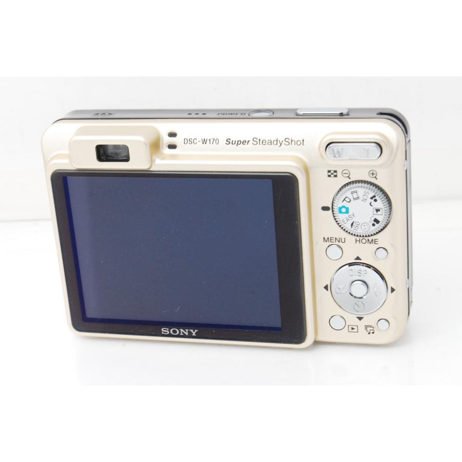 値下げ【美品】【動作確認済】Cyber-shot DSC-W170 ゴールド サイバーショット Wシリーズ SONY ソニー Cyber-shot DSC-W170
