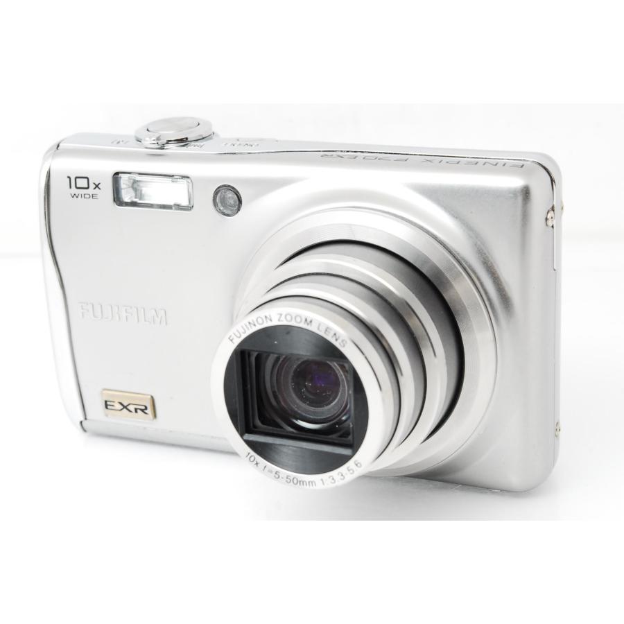 2985【付属品多数】FUJIFILM FINEPIX F70EXR シルバー FinePix Fシリーズ FUJIFILM 富士フイルム F70EXR シルバー : 山ウサギ
