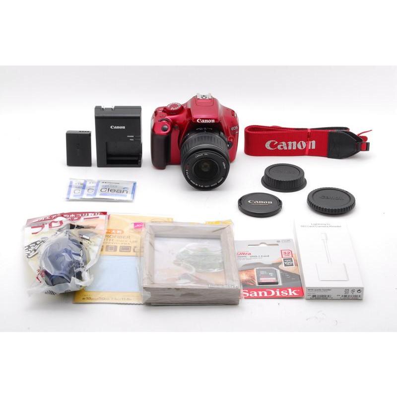 Canon キヤノン EOS Kiss X50 レンズキット 新品SD32GB付き iPhone転送