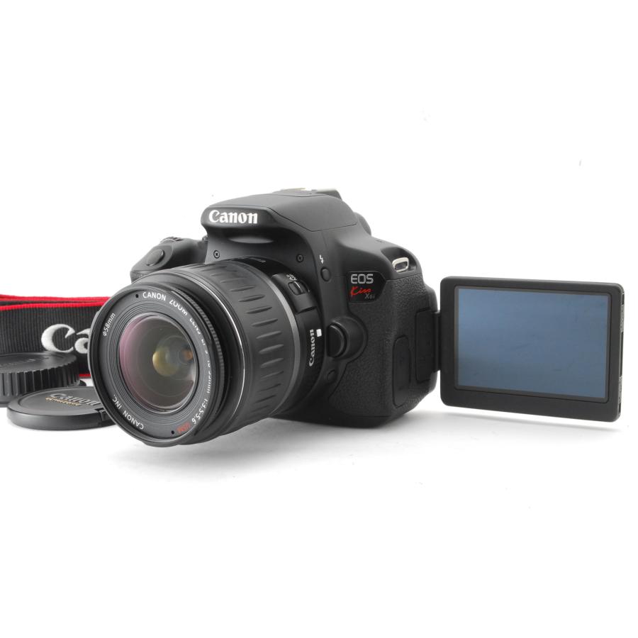 Canon キヤノン EOS Kiss X6i レンズキット 32GBSDカード付き iPhone 