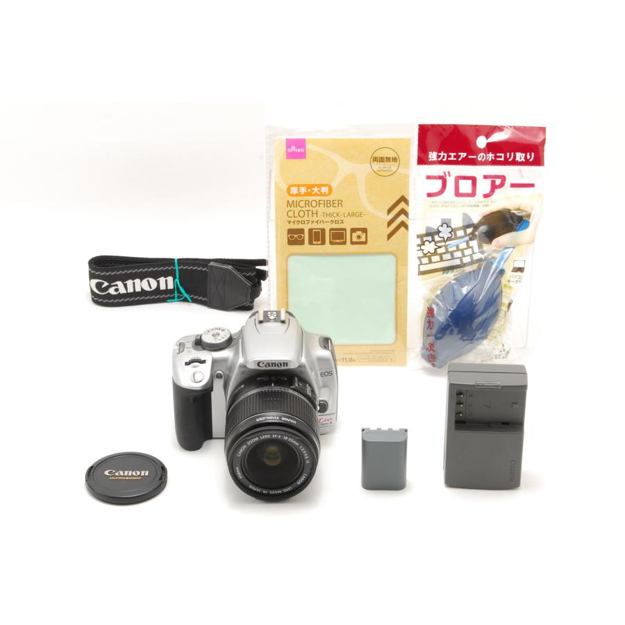 ★WiFi対応！個性派カメラ★キャノン Kiss X シルバー レンズセット EOS Kiss Canon キヤノン X シルバー レンズキット : 山ウサギカメラ