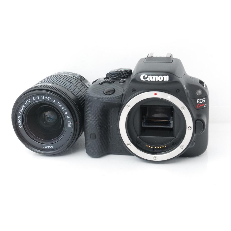 Canon キヤノン EOS Kiss X7 レンズキット 128GBSDカード付き iPhone