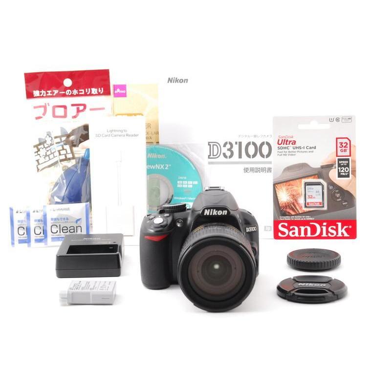 Nikon ニコン D3100 レンズキット 新品SD32GB付き iPhone転送 :d000040:山ウサギカメラ - 通販 - Yahoo!ショッピング Nikon ニコン D3100 レンズキット 新品SD32GB付き iPhone転送 :d000040:山ウサギカメラ - 通販 - Yahoo!ショッピング