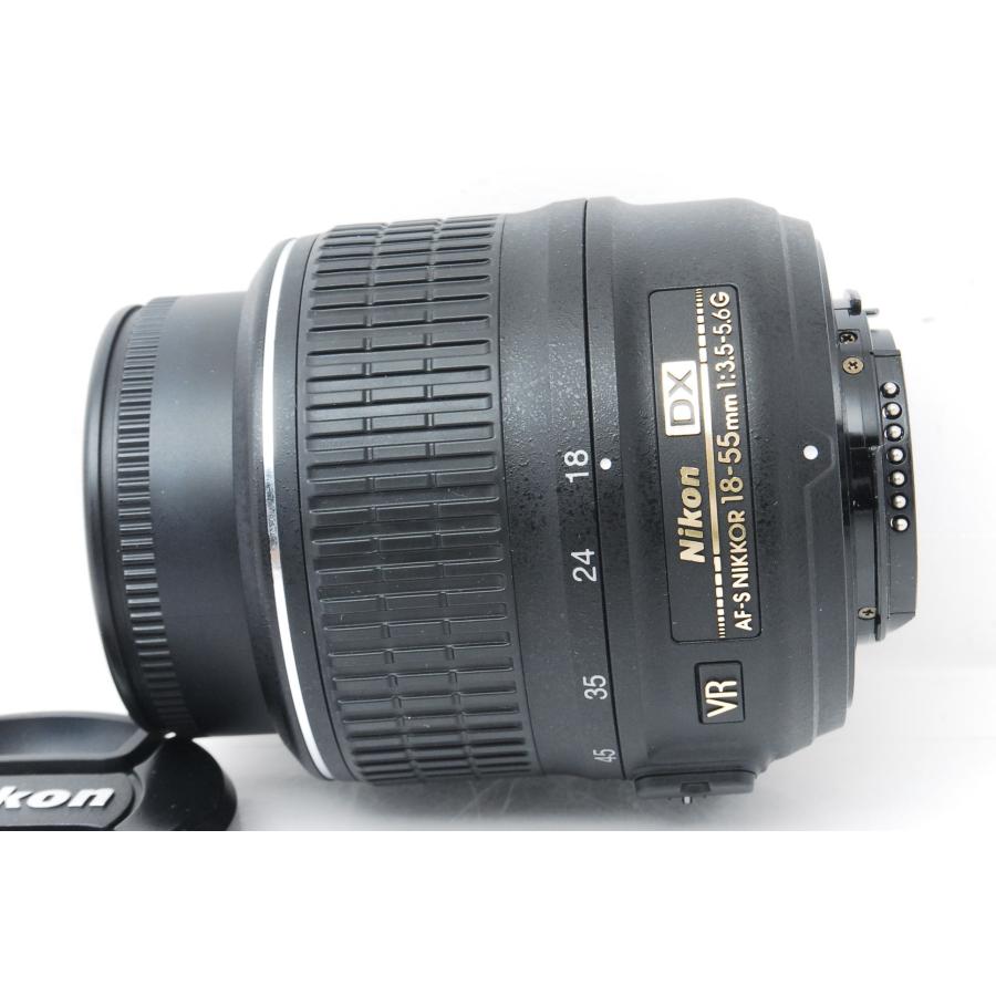 D3000 Nikon ニコン D3200 レッド レンズキット ショット数3982回