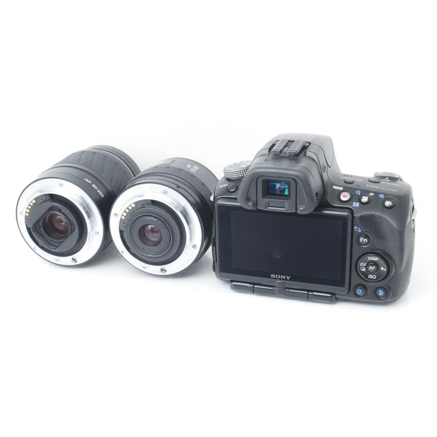 α（ソニー） SONY α55 ダブルズームキット 16GBSDカード付き スマホ
