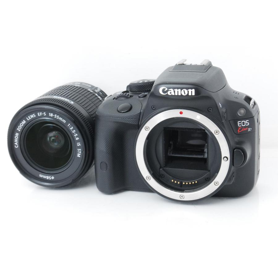 EOS Kiss Canon キヤノン X7 レンズキット 64GBSDカード付き スマホ