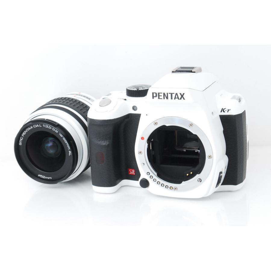 PENTAX ペンタックス K-r ホワイト レンズキット SDカード付き ショット数955回 | K-r | 01