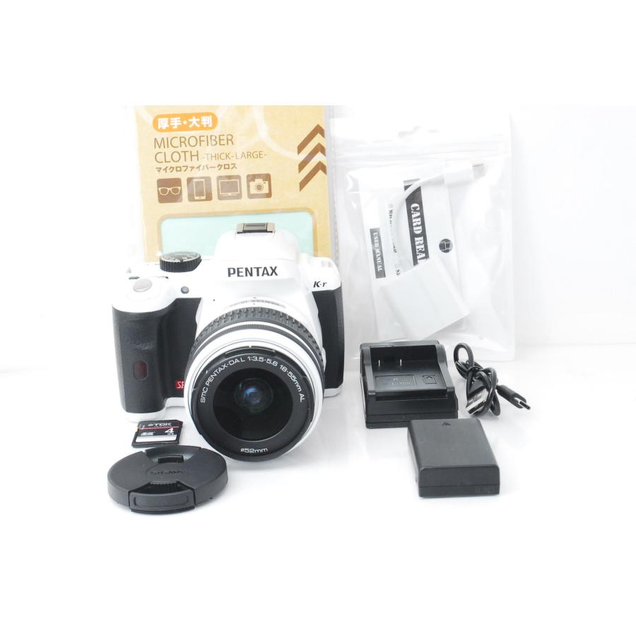 PENTAX ペンタックス K-r ホワイト レンズキット SDカード付き ショット数955回 | K-r | 09