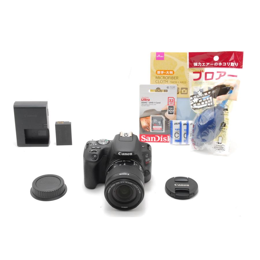 Canon キヤノン EOS Kiss X9 レンズキット 新品SD32GB付き ショット数1371回｜mrabbit-camera｜02