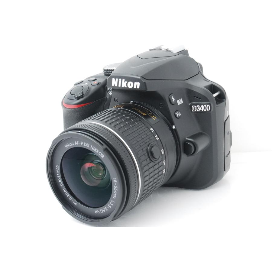 D3000 Nikon ニコン D3400 レンズキット 16GBSDカード付き ショット数