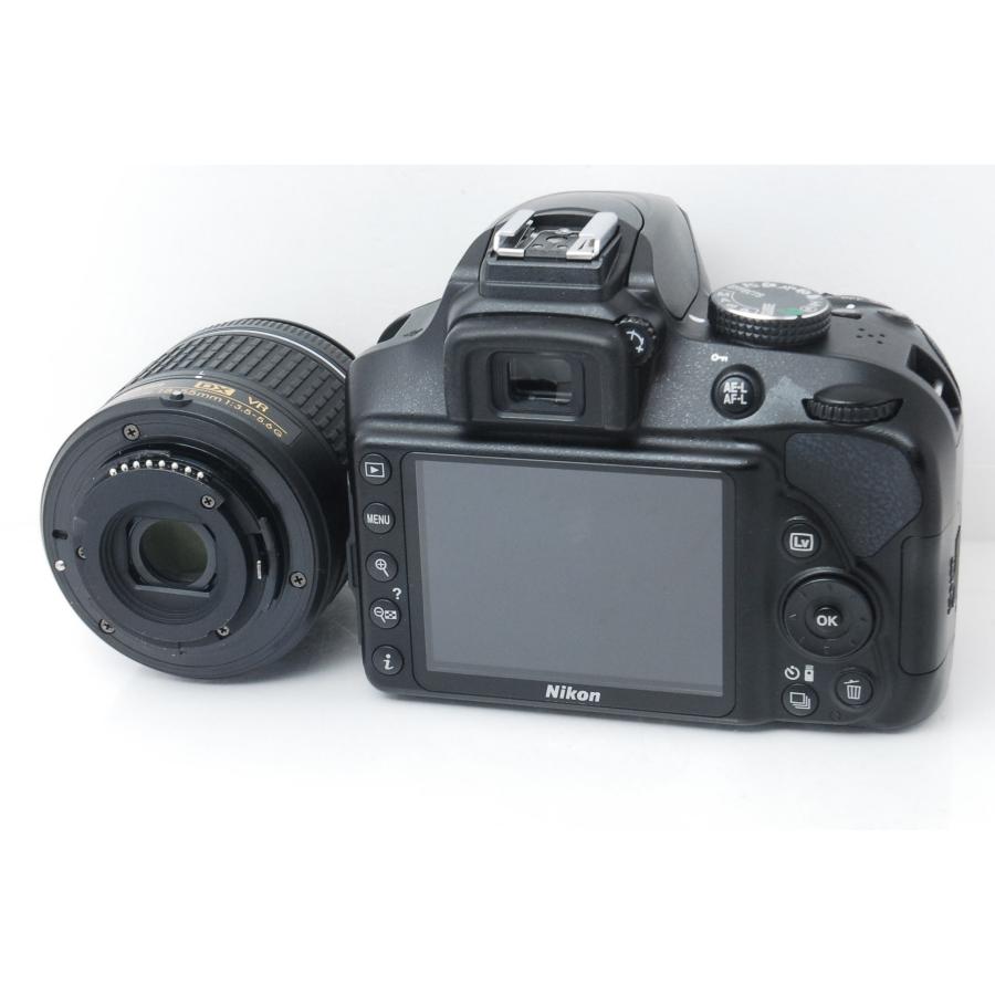 D3000 Nikon ニコン D3400 レンズキット 16GBSDカード付き ショット数