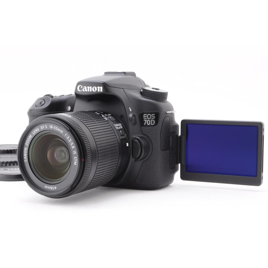 EOS 70D Canon キヤノン レンズキット 新品SD32GB付き : 山