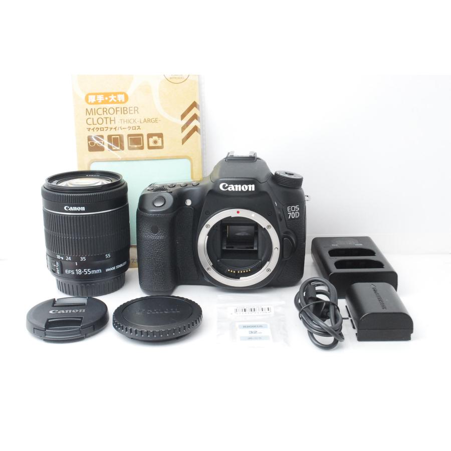 EOS 70D Canon キヤノン レンズキット ショット数19698回 : 山ウサギ