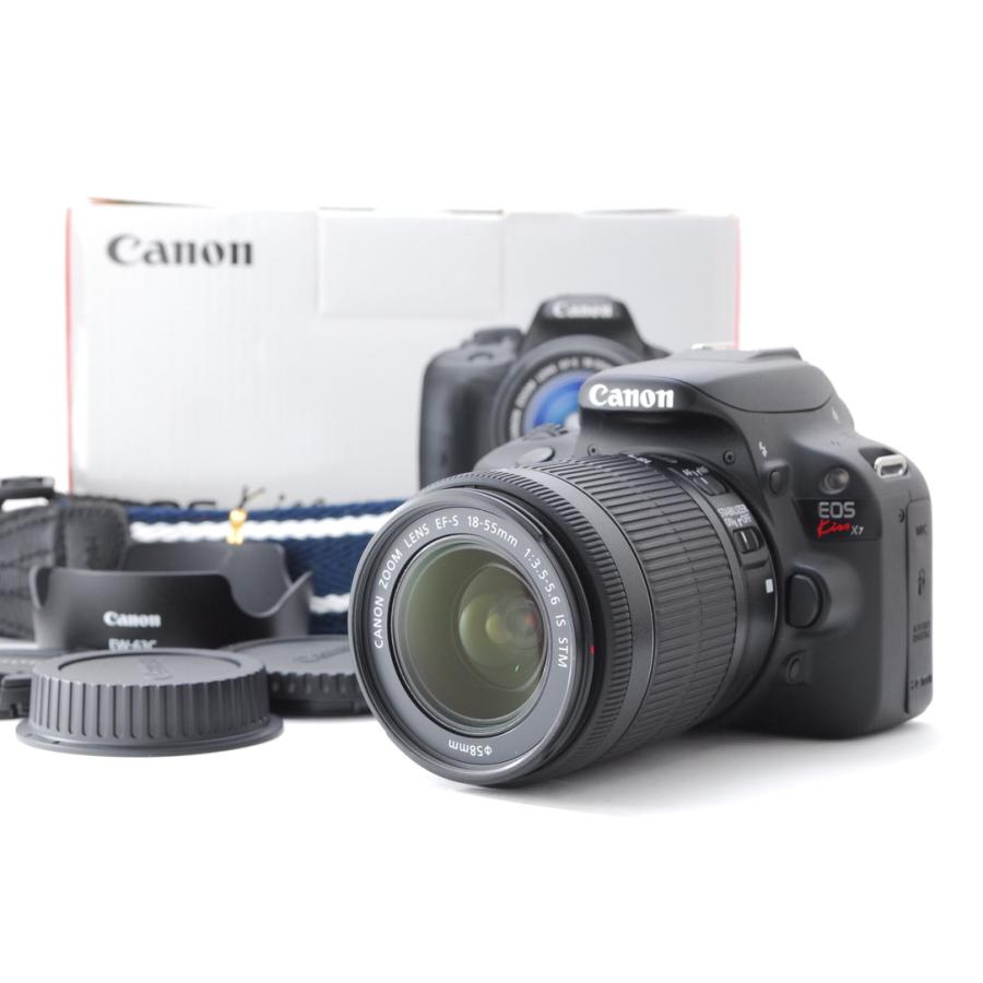 Canon キヤノン EOS Kiss X7 レンズキット 新品SD32GB付き iPhone転送 :d000121:山ウサギカメラ - 通販