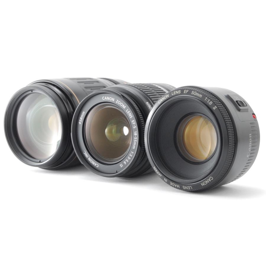 EOS Kiss Canon キヤノン X10i トリプルレンズキット 新品SD32GB付き