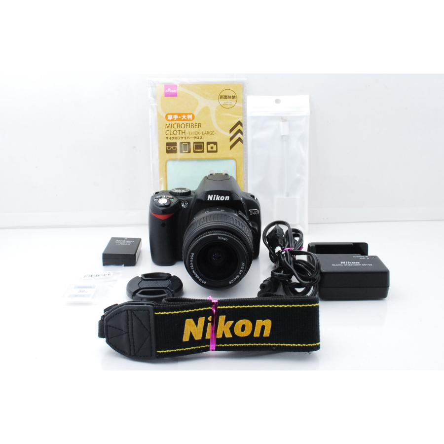 Nikon D40 レンズキット デジタル一眼レフカメラ 32GB SDカード付 ニコン デジタル一眼 Nikon D40 レンズキット 中古 スマホに