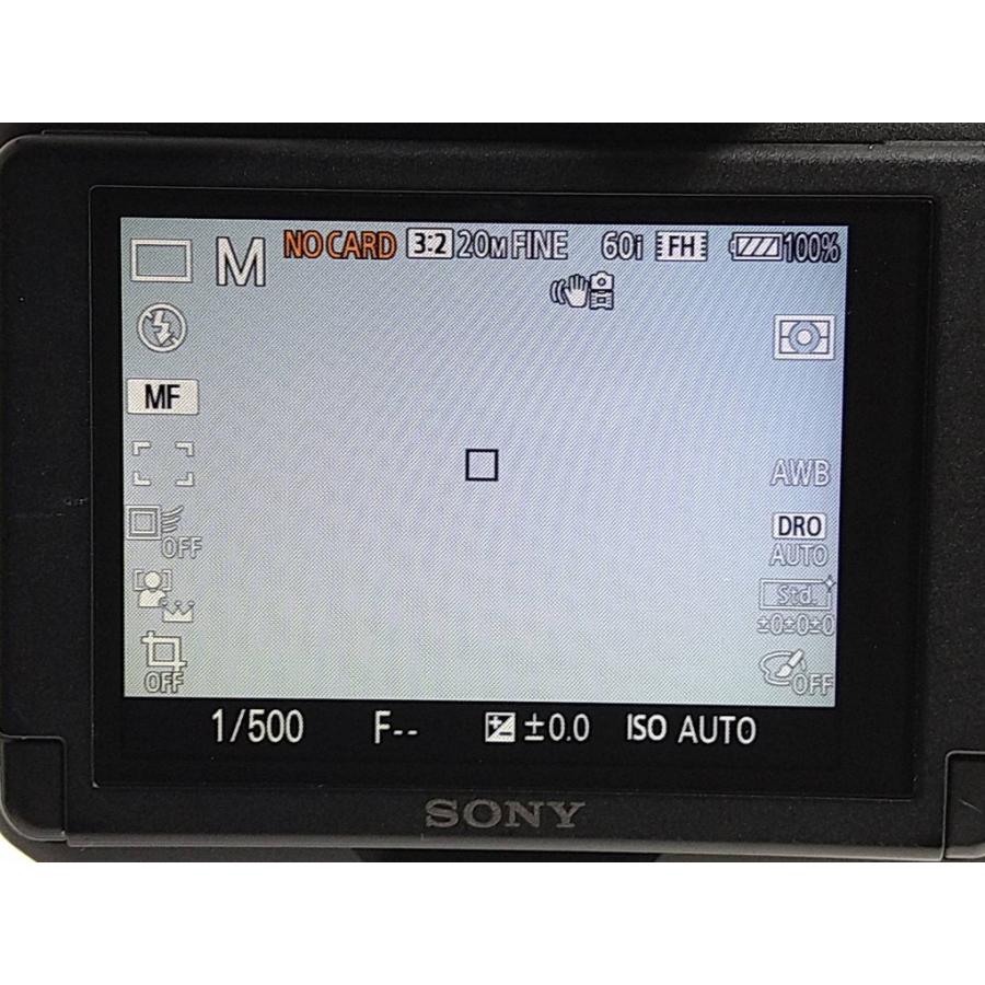 α（ソニー） SONY ソニー α58 ダブルズームキット 新品SD32GB付き