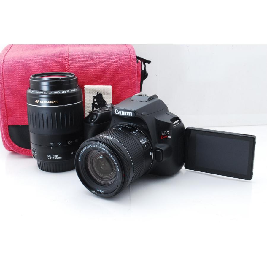 EOS Kiss Canon キヤノン X10 ダブルズームキット 32GBSDカード
