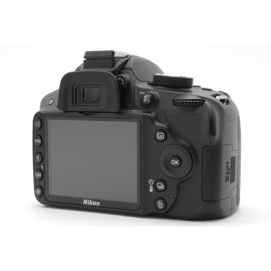 D3000 Nikon ニコン D3200 ダブルズームキット 新品SD32GB付き