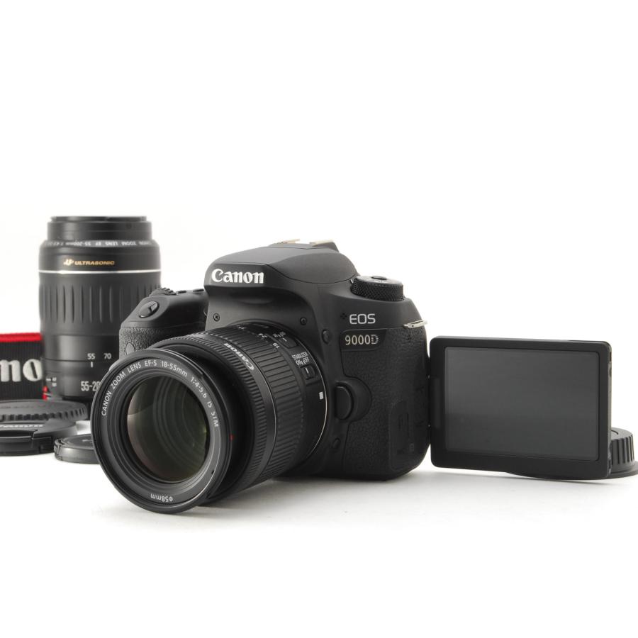 Canon キヤノン EOS 9000D ダブルズームキット 新品SD32GB付き 