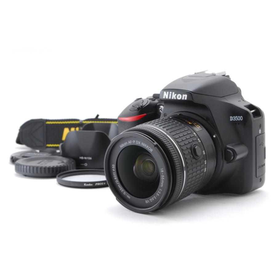 Nikon ニコン D3500 レンズキット 新品SD32GB付き ショット数6055回 