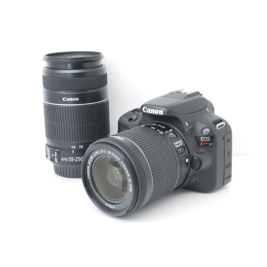 EOS Kiss Canon キヤノン X7 ダブルズームキット ショット数3078回