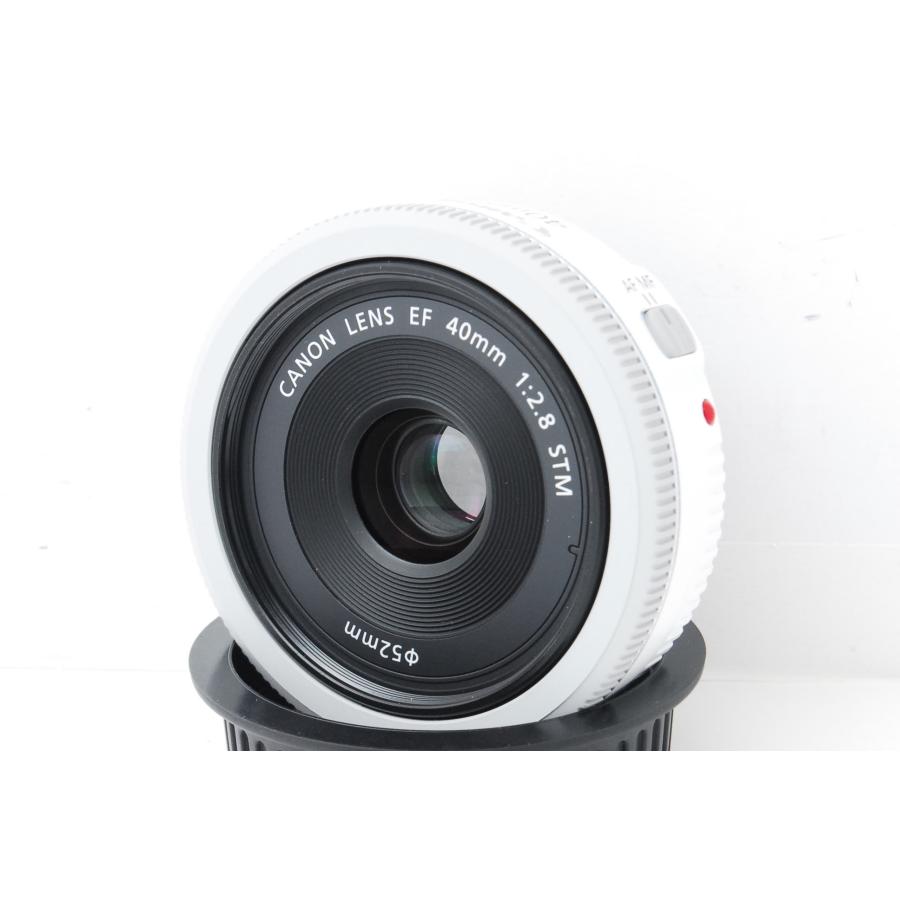 Canon EF40mm F2.8 STMホワイト 単焦点レンズ 【公式通販】
