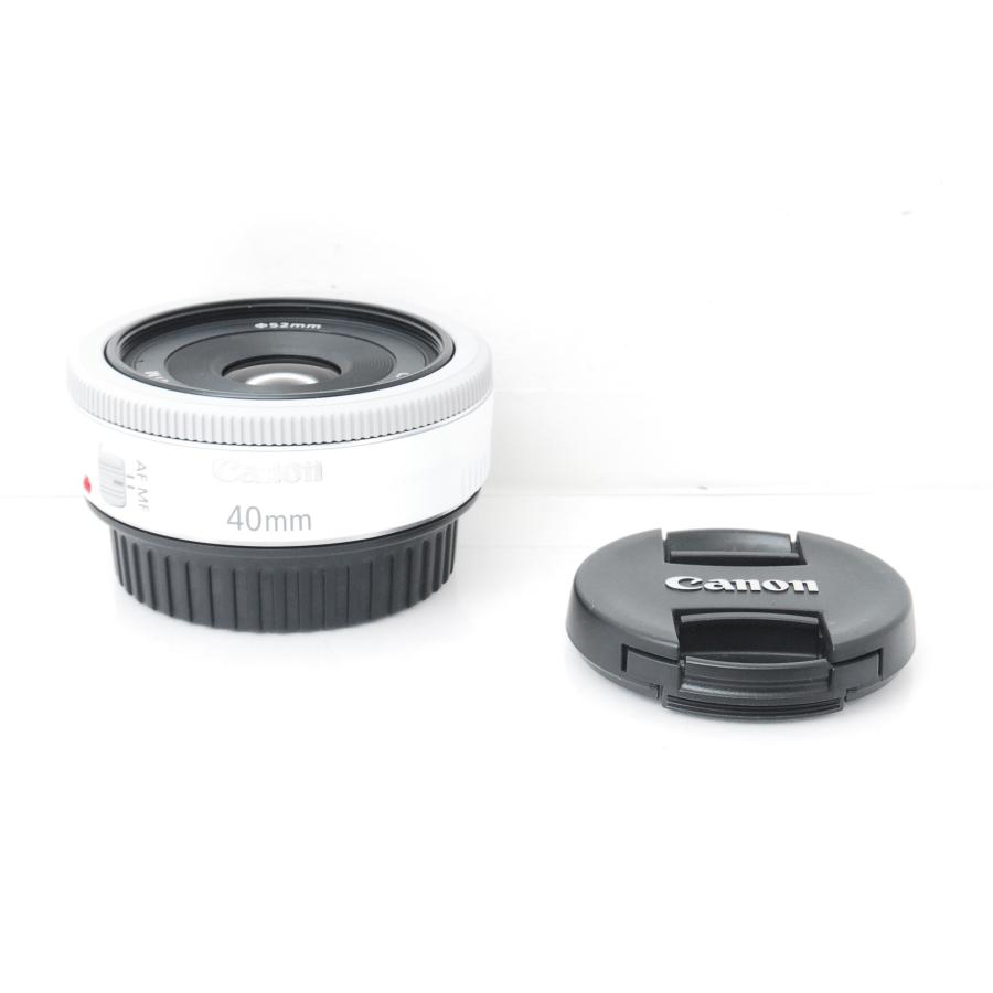 EFレンズ Canon キヤノン 単焦点レンズ EF 40mm F2.8 STM ホワイト