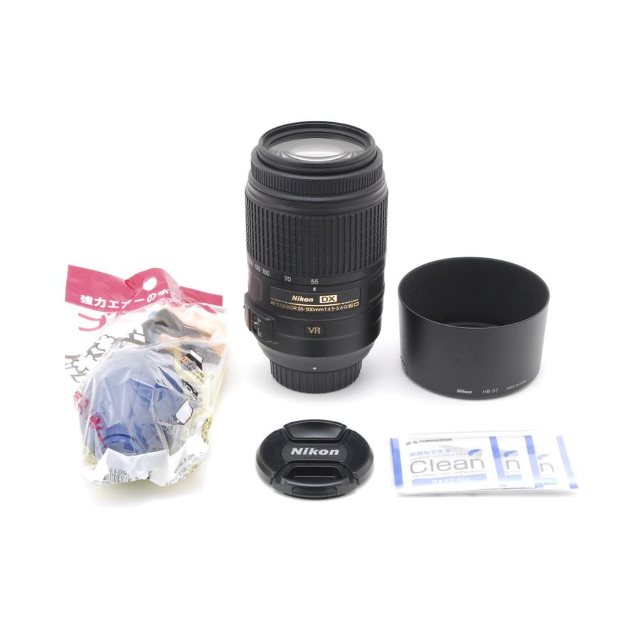 ◆Nikon AF-S 55-300mm G VR◆手ぶれ補正◆付属品多数◆ Nikon AF-S DX NIKKOR 55-300mm f/4.5-5.6G ED VR Zoom Lens for DSLR
