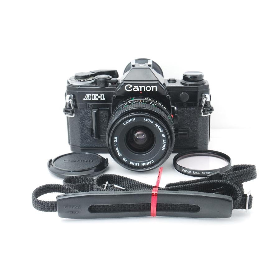 Canon キヤノン AE-1 ブラック New FD 28mm F2.8 レンズセット |  | 09