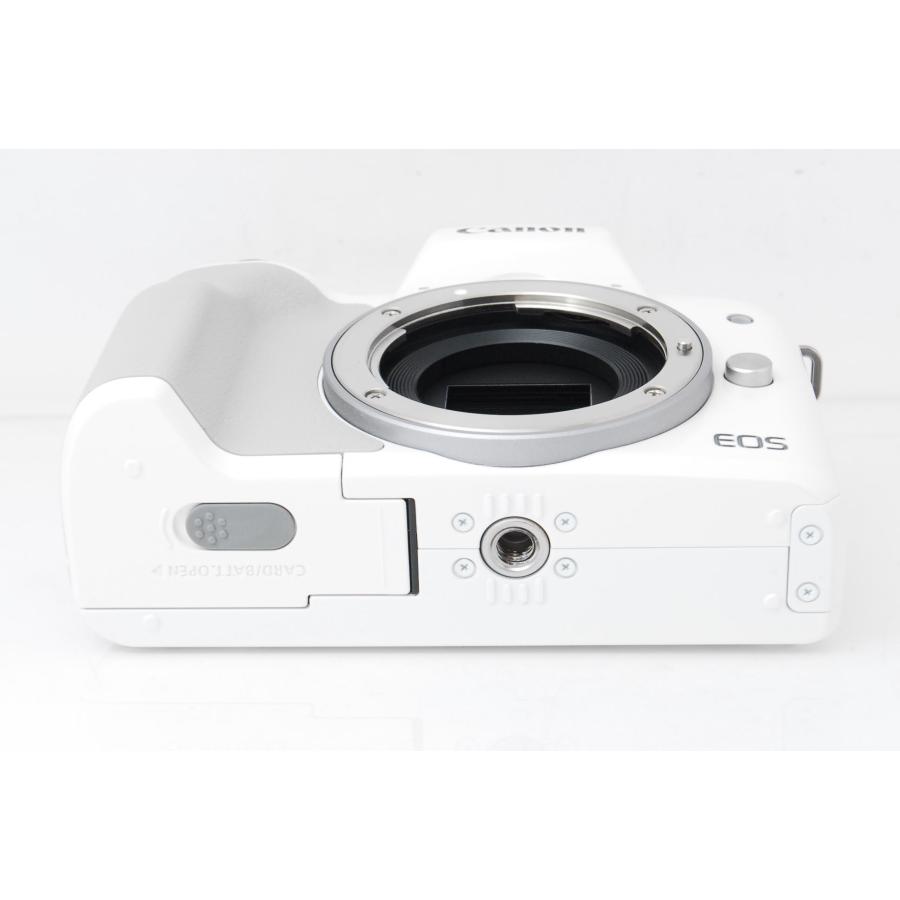 EOS Canon キヤノン Kiss M ホワイト レンズキット 元箱付き : 山
