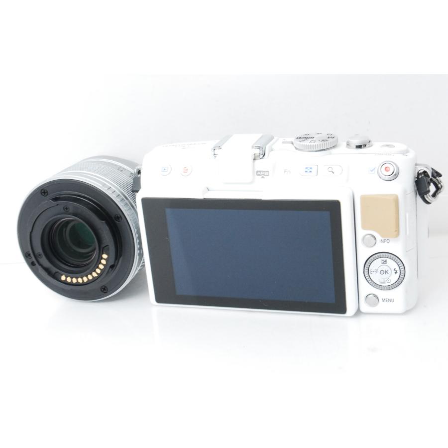 OLYMPUS PEN オリンパス E-PL5 ホワイト レンズキット 32GBSDカード