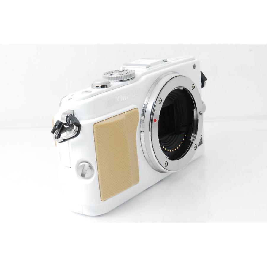 OLYMPUS PEN オリンパス E-PL5 ホワイト レンズキット 32GBSDカード