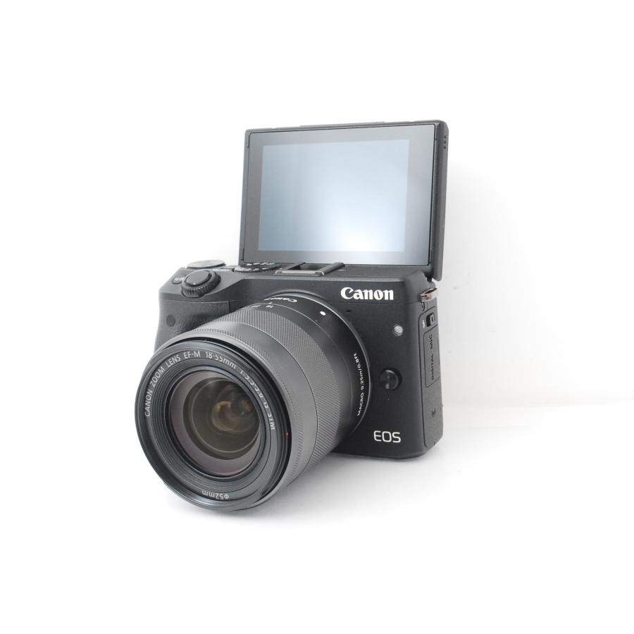 Canon キヤノン EOS M3 ブラック レンズキット 新品SD32GB付き 