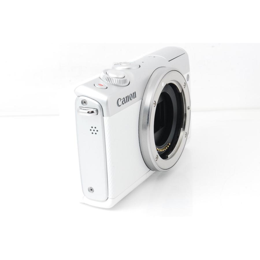 EOS M Canon キヤノン M100 ホワイト レンズキット 元箱付き : 山