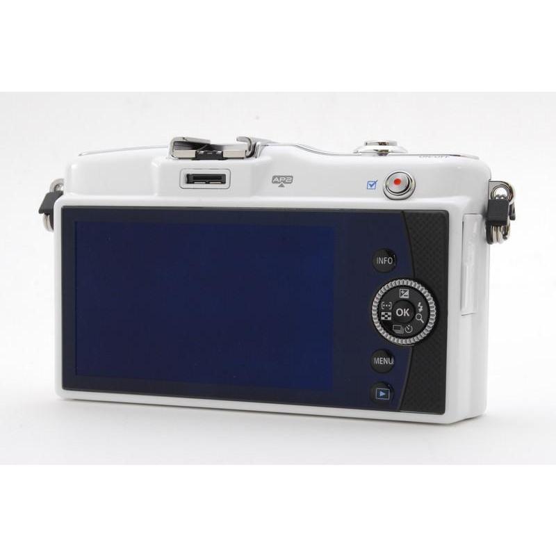 OLYMPUS PEN オリンパス E-PM1 ホワイト レンズキット 新品SD32GB付き 