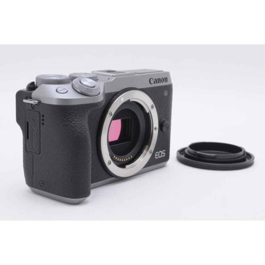 Canon キヤノン EOS M6 Mark II シルバー レンズキット 新品SD32GB付き｜mrabbit-camera｜03