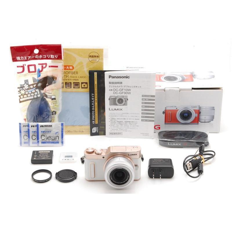 LUMIX DC-GF10W Wレンズキット オレンジ ４００枚程度の撮影のみ