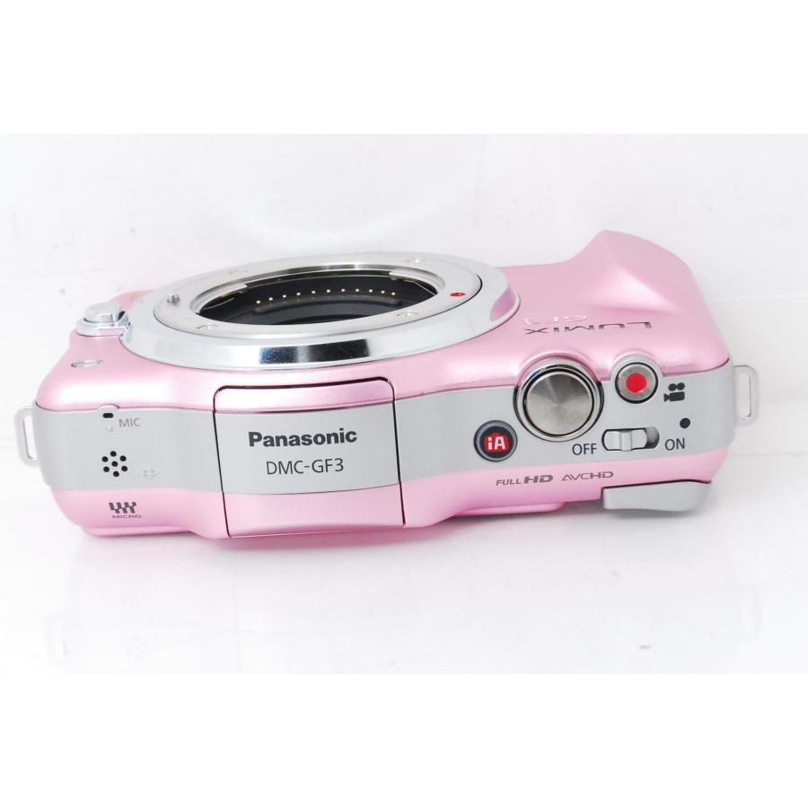 Panasonic パナソニック LUMIX DMC-GF3 フェアリーピンク レンズキット ショット数4536回 | LUMIX Gシリーズ | 04