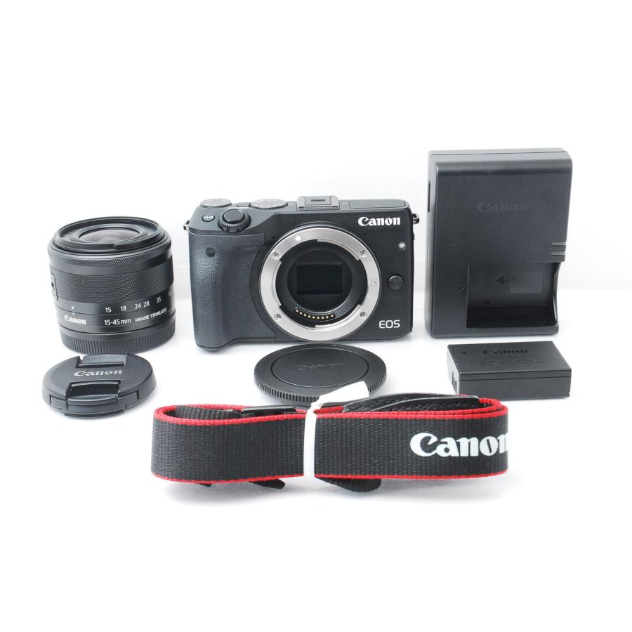 EOS M Canon キヤノン M3 ブラック レンズキット : 山ウサギカメラ