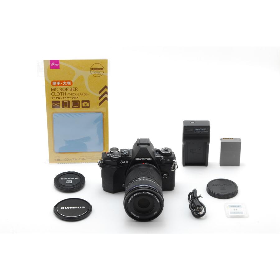 OM-D OLYMPUS オリンパス E-M5 Mark II ブラック レンズキット 新品