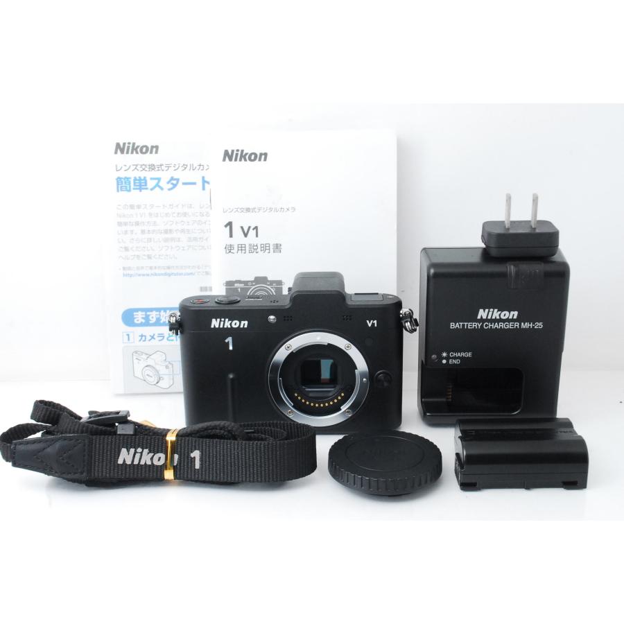Nikon 1 V ニコン V1 ブラック ボディ ショット数2611回 : 山ウサギ