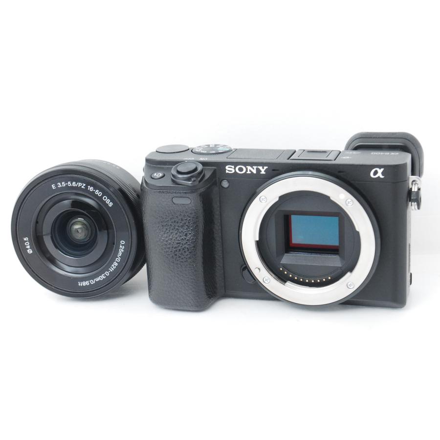 SONY ソニー α6400 ブラック レンズキット ショット数21380回 | α6000 | 01