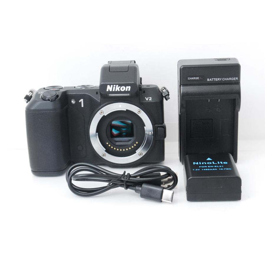 Nikon 1 V ニコン V2 ブラック ボディ ショット数5561回 : 山ウサギ