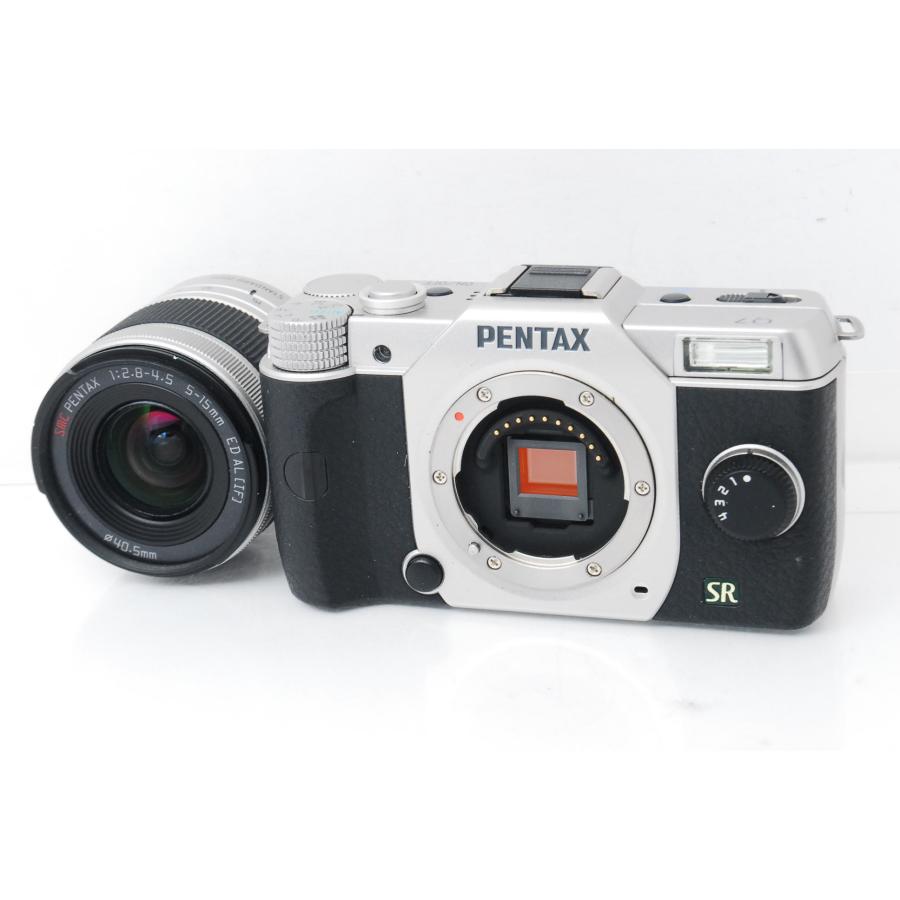 Qシリーズ PENTAX ペンタックス Q7 シルバー レンズキット ショット数