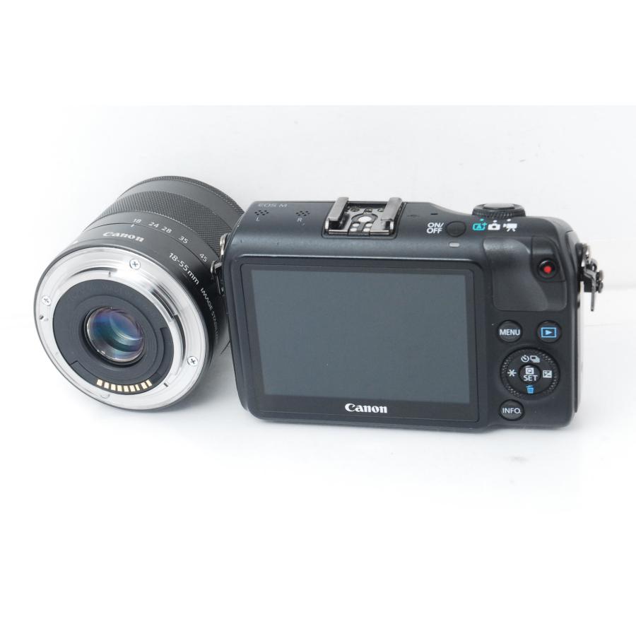 EOS M Canon キヤノン ブラック レンズキット : 山ウサギカメラ - 通販