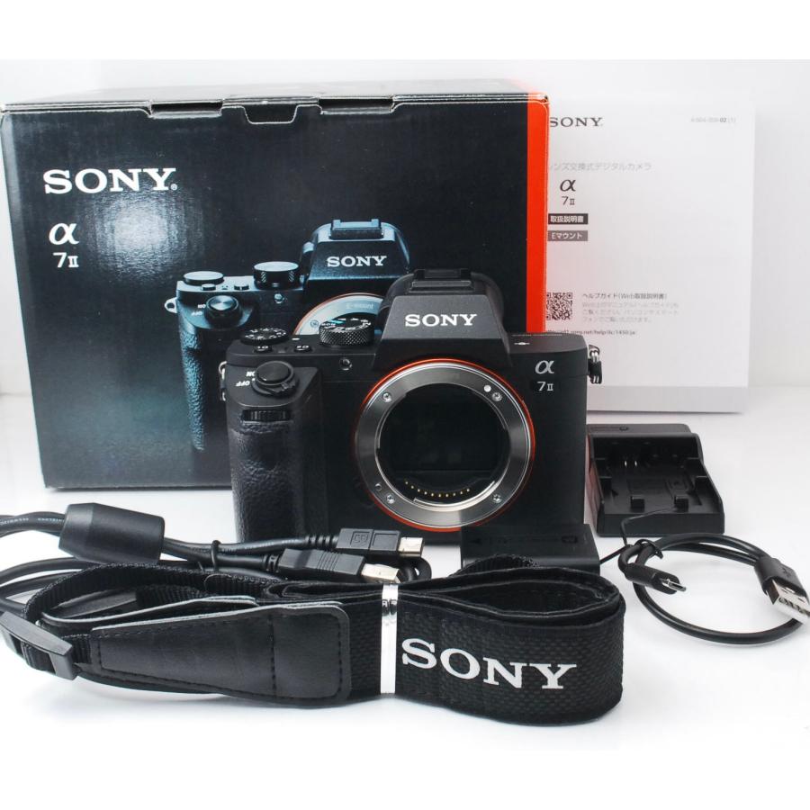 ■極上品■ SONY α7Ⅱ ボディ　ショット数3530枚！ α7 SONY ソニー II ボディ ショット数2824回 : 山ウサギカメラ - 通販