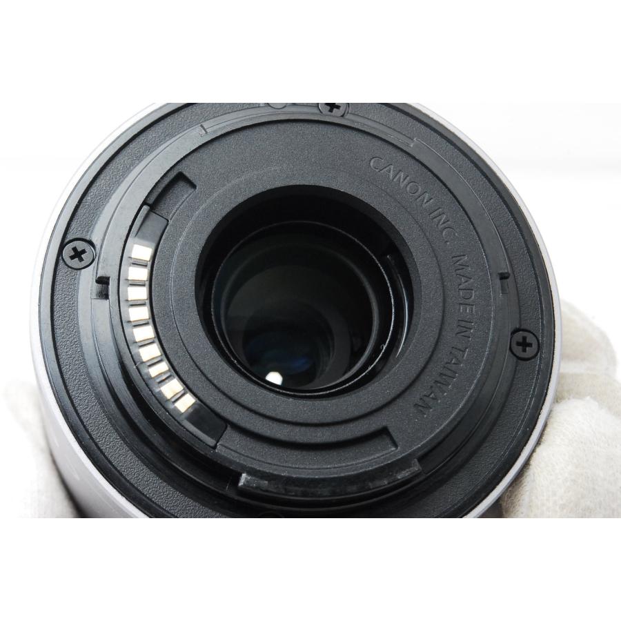 EF-M Canon キヤノン 55-200mm F4.5-6.3 IS STM シルバー 手ぶれ補正