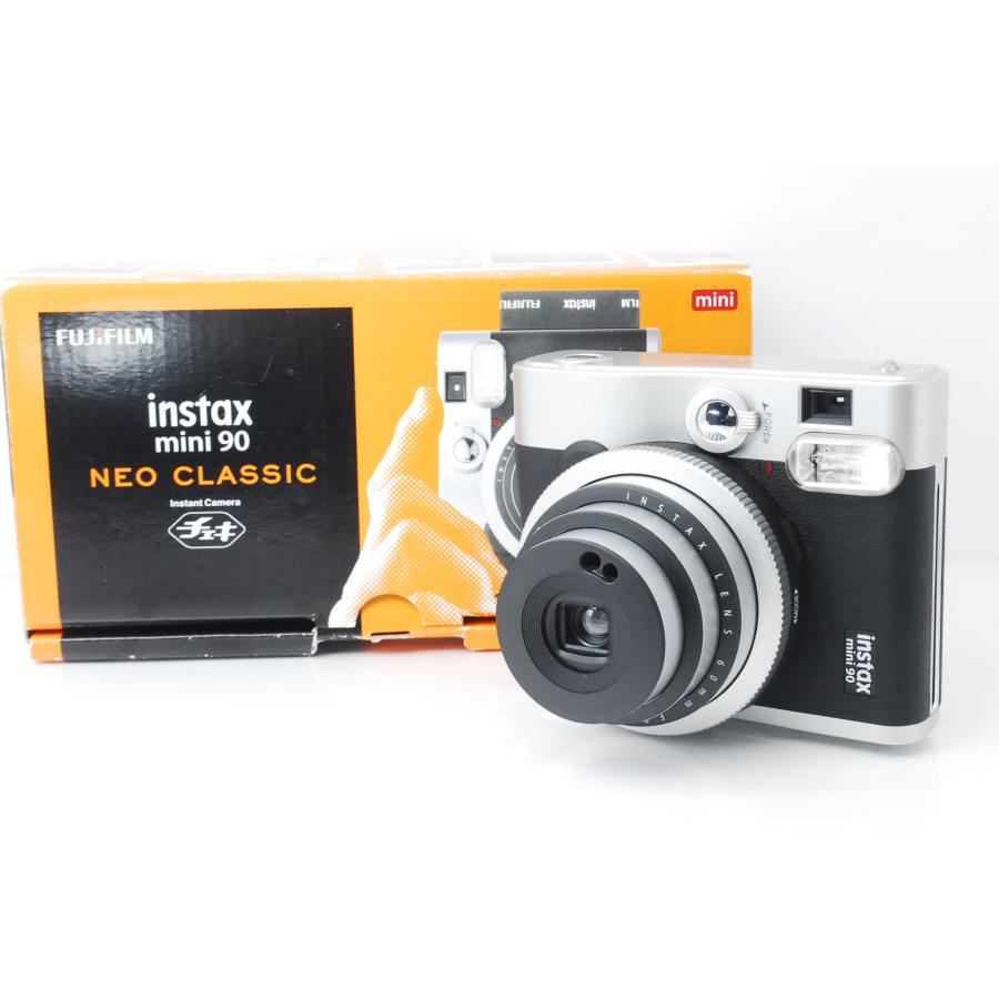 instax FUJIFILM 富士フイルム mini 90 ブラック ネオクラシック 