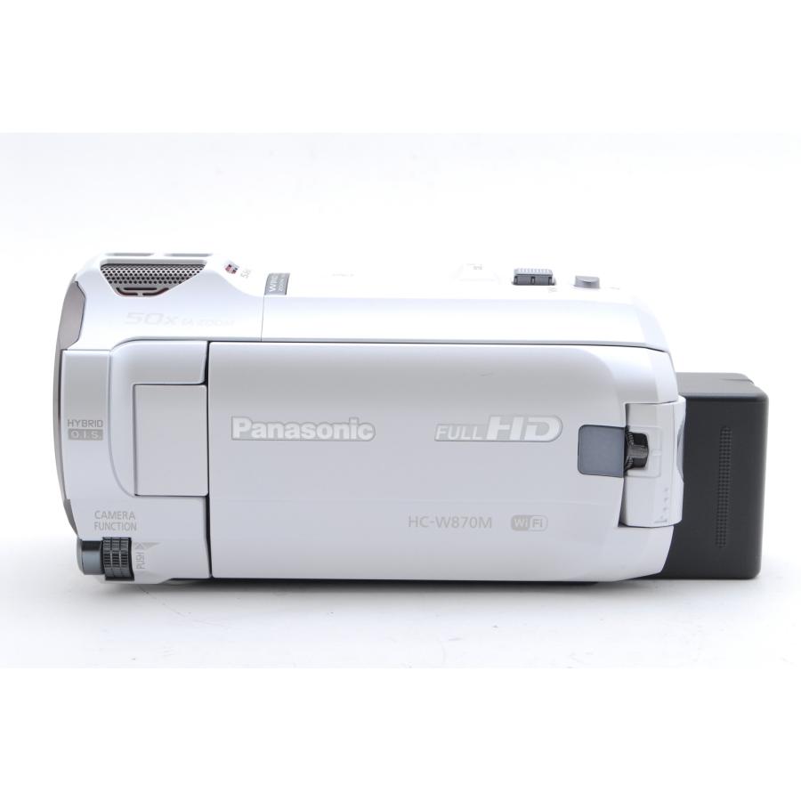 Panasonic HC-W870M ホワイト Panasonic（パナソニック） HC-W870M ホワイト 新品SD32GB付き : 山